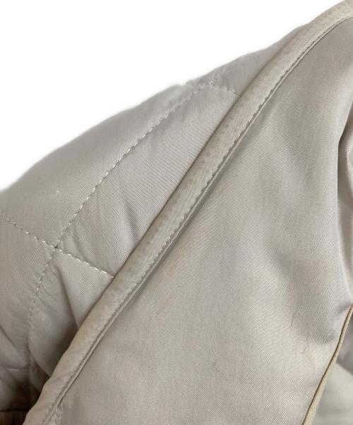 IENA（イエナ）IENA (イエナ) ノーカラーキルティングコート ホワイト サイズ:38の古着・服飾アイテム