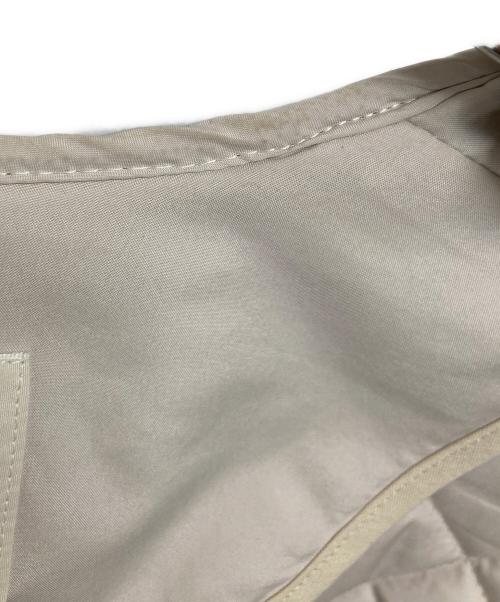 IENA（イエナ）IENA (イエナ) ノーカラーキルティングコート ホワイト サイズ:38の古着・服飾アイテム