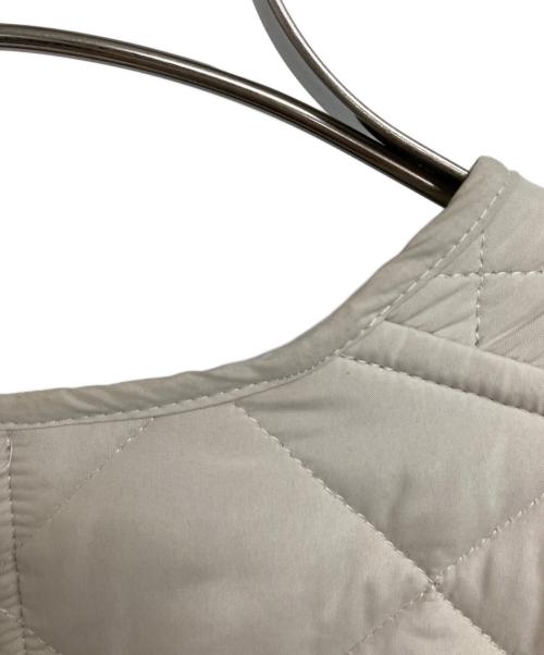 IENA（イエナ）IENA (イエナ) ノーカラーキルティングコート ホワイト サイズ:38の古着・服飾アイテム