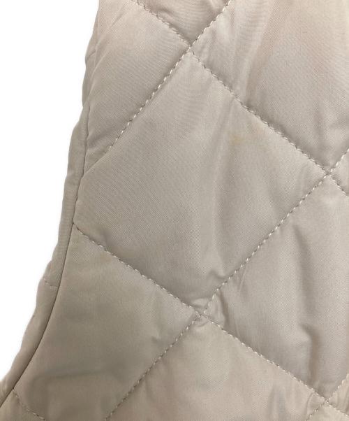 IENA（イエナ）IENA (イエナ) ノーカラーキルティングコート ホワイト サイズ:38の古着・服飾アイテム