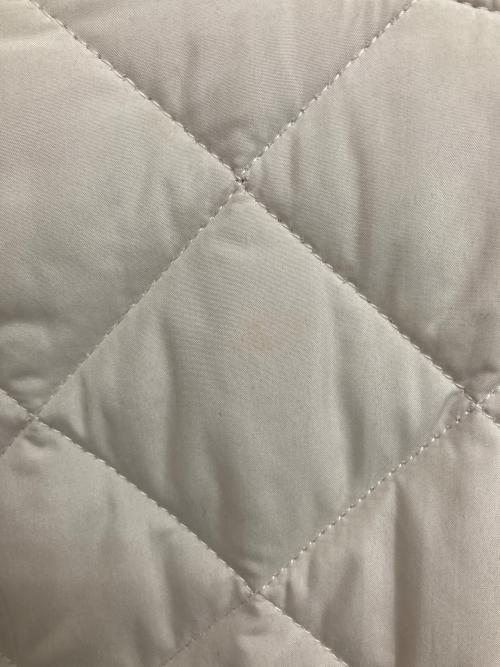 IENA（イエナ）IENA (イエナ) ノーカラーキルティングコート ホワイト サイズ:38の古着・服飾アイテム