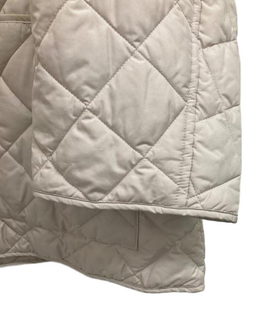 IENA（イエナ）IENA (イエナ) ノーカラーキルティングコート ホワイト サイズ:38の古着・服飾アイテム