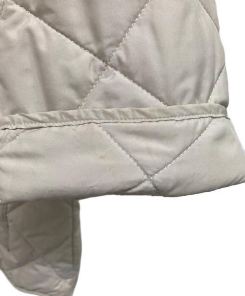 IENA（イエナ）IENA (イエナ) ノーカラーキルティングコート ホワイト サイズ:38の古着・服飾アイテム