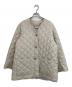 IENA（イエナ）の古着「ノーカラーキルティングコート」｜ホワイト
