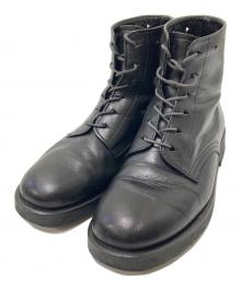 Y's（ワイズ）の古着「ハイカットレザーブーツ」｜ブラック