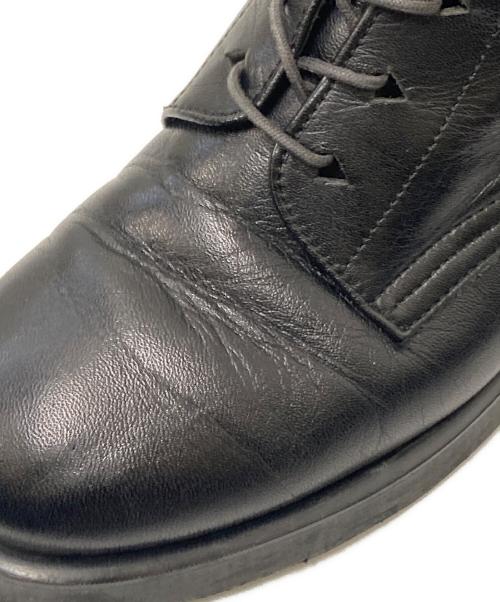 Y's（ワイズ）Y's (ワイズ) ハイカットレザーブーツ ブラック サイズ:Lの古着・服飾アイテム