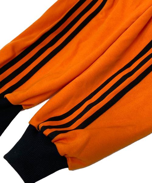 adidas（アディダス）adidas (アディダス) トラックジャケット オレンジ×ブラック サイズ:7号の古着・服飾アイテム