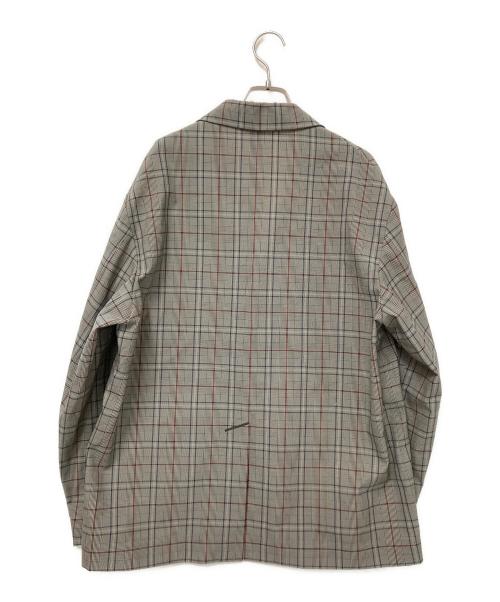 TOMORROW LAND（トゥモローランド）TOMORROW LAND (トゥモローランド) ポリエステルコットン チェックジャケット ベージュ サイズ:S 未使用品の古着・服飾アイテム