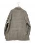 TOMORROW LAND (トゥモローランド) ポリエステルコットン チェックジャケット ベージュ サイズ:S 未使用品：7000円