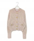 ARPEGE STORYアルページュストーリー）の古着「ニットカーディガン」｜ベージュ