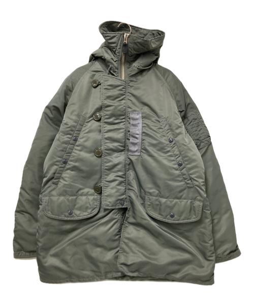 BEAMS PLUS（ビームスプラス）BEAMS PLUS (ビームスプラス) Ｎ-3Bジャケット オリーブ サイズ:Lの古着・服飾アイテム