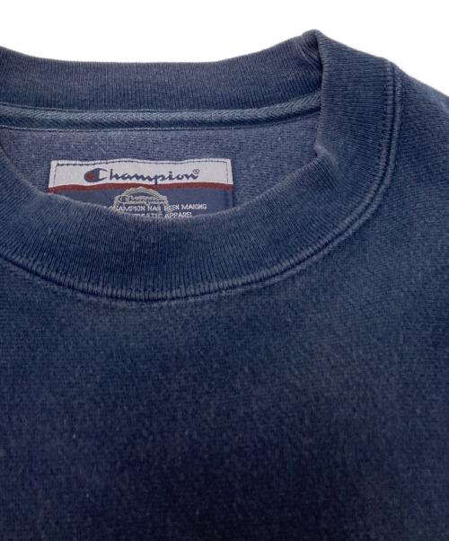 Champion（チャンピオン）Champion (チャンピオン) 90sプリントスウェット ネイビー サイズ:Mの古着・服飾アイテム