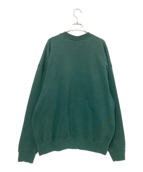 Hard Rock cafe（ハードロックカフェ）Hard Rock cafe (ハードロックカフェ) 刺繍スウェット グリーン サイズ:XLの古着・服飾アイテム