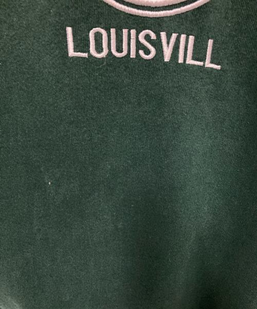 Hard Rock cafe（ハードロックカフェ）Hard Rock cafe (ハードロックカフェ) 刺繍スウェット グリーン サイズ:XLの古着・服飾アイテム