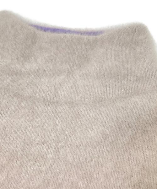 MARIED'OR（マリードール）MARIED'OR (マリードール) ニット ベージュ×パープル サイズ:下記参照 未使用品の古着・服飾アイテム