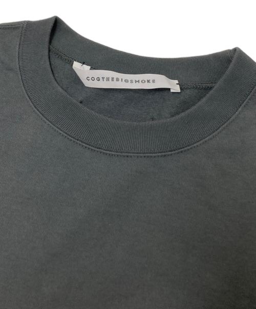 COGTHEBIGSMOKE（コグザビッグスモーク）COGTHEBIGSMOKE (コグザビッグスモーク) オーバーサイズライトスウェット グレー サイズ:下記参照の古着・服飾アイテム