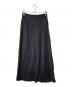 CHAOS（カオス）の古着「CRリベールサテンスカート」｜ブラック