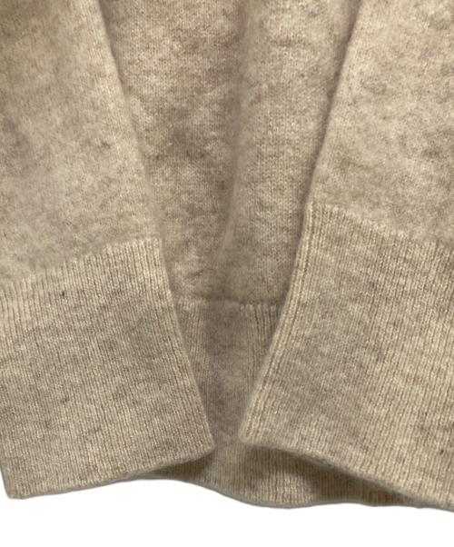 JAMES PERSE（ジェームスパース）JAMES PERSE (ジェームスパース) ハーフジップウールニットパーカー ベージュ サイズ:1の古着・服飾アイテム