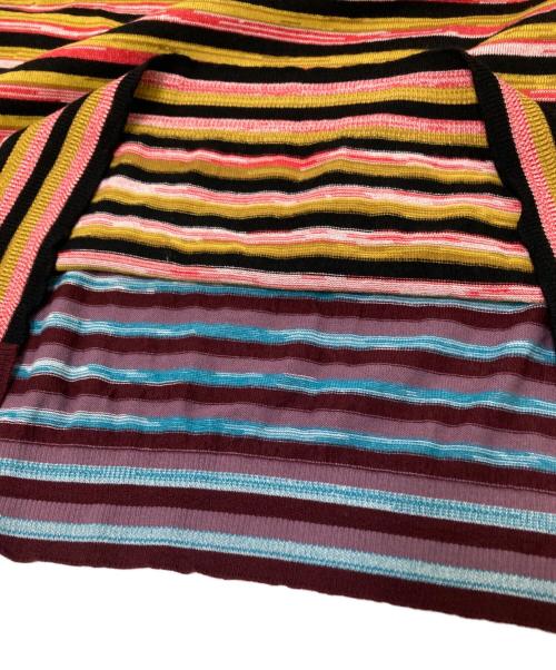 WYP（ダブリュー・ワイ・ピー）WYP (ダブリュー・ワイ・ピー) マルチボーダーニット マルチカラー サイズ:Sの古着・服飾アイテム