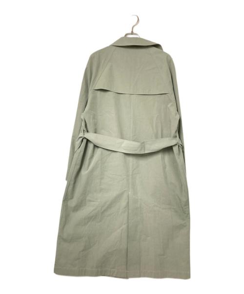 SLOBE IENA（スローブ イエナ）SLOBE IENA (スローブ イエナ) ロングトレンチコート グリーン サイズ:36の古着・服飾アイテム