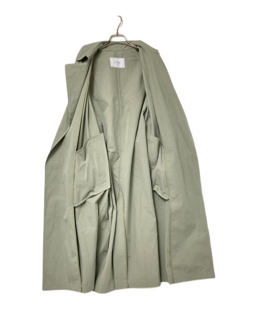SLOBE IENA（スローブ イエナ）SLOBE IENA (スローブ イエナ) ロングトレンチコート グリーン サイズ:36の古着・服飾アイテム