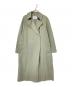 SLOBE IENA（スローブ イエナ）の古着「ロングトレンチコート」｜グリーン