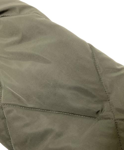 Acuta（アクータ）Acuta (アクータ) マットタフタキルティングロングダウン グリーン サイズ:38の古着・服飾アイテム