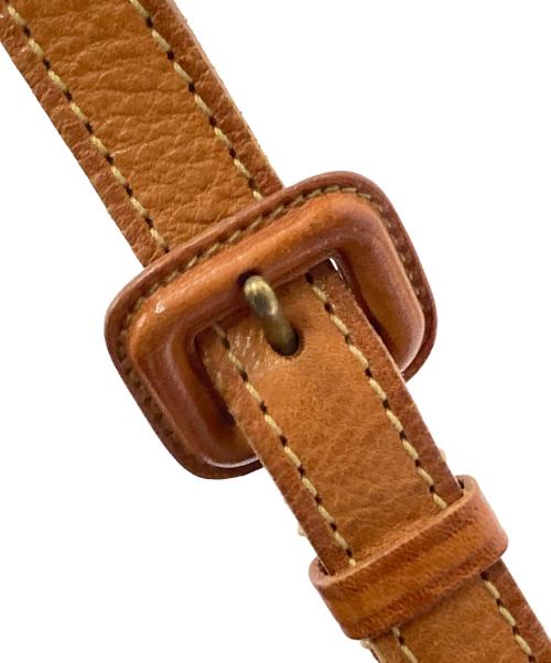 genten（ゲンテン）genten (ゲンテン) レザーショルダーバッグ オレンジ サイズ:下記参照の古着・服飾アイテム