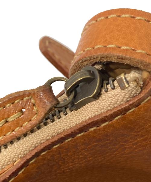 genten（ゲンテン）genten (ゲンテン) レザーショルダーバッグ オレンジ サイズ:下記参照の古着・服飾アイテム