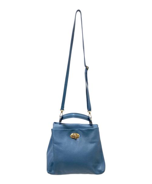 ASHELEN（アシュエレン）ASHELEN (アシュエレン) ショルダーバッグ ブルー サイズ:下記参照の古着・服飾アイテム