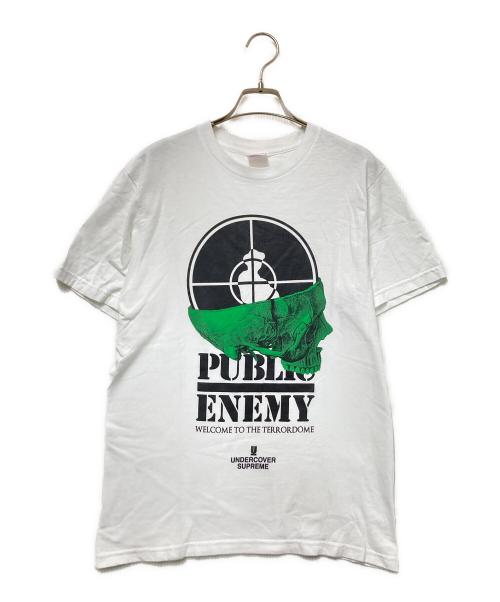 SUPREME（シュプリーム）SUPREME (シュプリーム) UNDERCOVER (アンダーカバー) PUBLIC ENEMY (パブリック エネミー) Terrordome Tee ホワイト サイズ:Sの古着・服飾アイテム