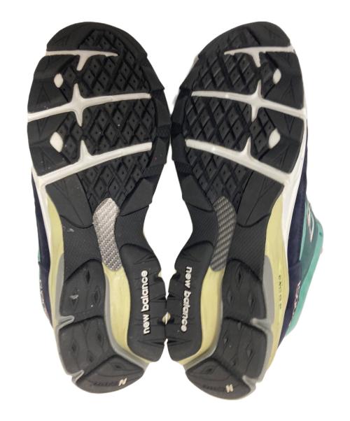 NEW BALANCE（ニューバランス）NEW BALANCE (ニューバランス) ローカットスニーカー ピンク×グリーン サイズ:US:7 1/2Dの古着・服飾アイテム