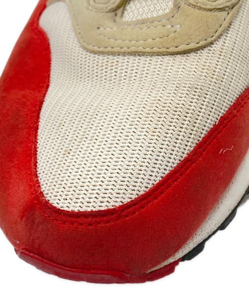 NIKE（ナイキ）NIKE (ナイキ) ローカットスニーカー レッド×ベージュ サイズ:28.5cmの古着・服飾アイテム