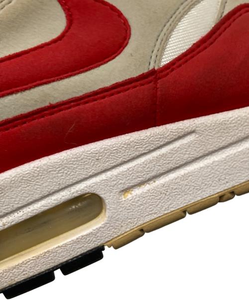 NIKE（ナイキ）NIKE (ナイキ) ローカットスニーカー レッド×ベージュ サイズ:28.5cmの古着・服飾アイテム