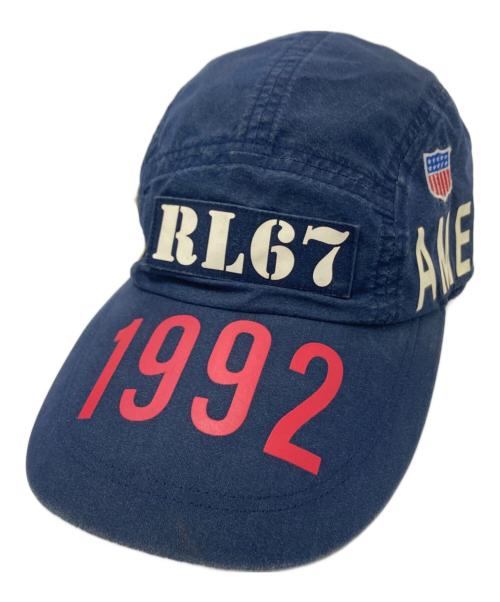 POLO RALPH LAUREN（ポロ・ラルフローレン）POLO RALPH LAUREN (ポロ・ラルフローレン) 1992 Long-Bill Cap ネイビー サイズ:下記参照の古着・服飾アイテム