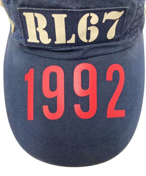 POLO RALPH LAUREN（ポロ・ラルフローレン）POLO RALPH LAUREN (ポロ・ラルフローレン) 1992 Long-Bill Cap ネイビー サイズ:下記参照の古着・服飾アイテム