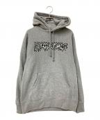 FUCKING AWESOMEファッキンオーサム）の古着「ロゴプリントパーカー」｜グレー