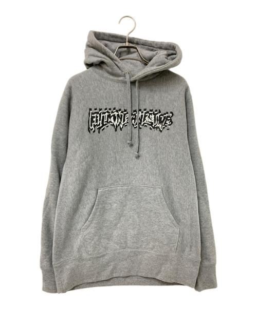 FUCKING AWESOME（ファッキンオーサム）FUCKING AWESOME (ファッキンオーサム) ロゴプリントパーカー グレー サイズ:Sの古着・服飾アイテム