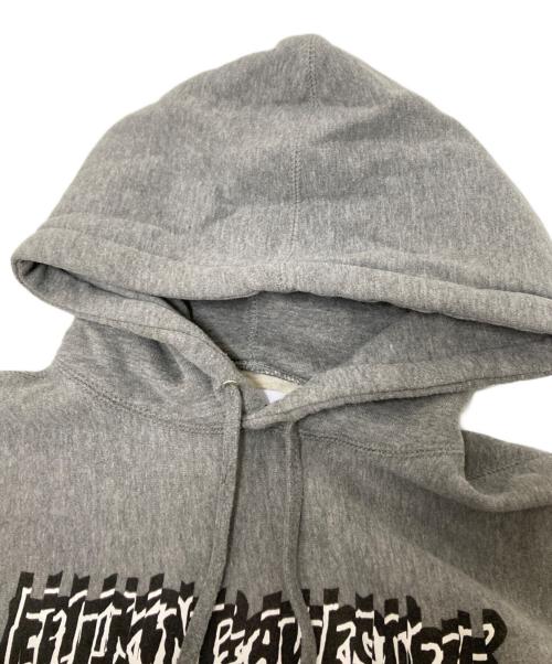 FUCKING AWESOME（ファッキンオーサム）FUCKING AWESOME (ファッキンオーサム) ロゴプリントパーカー グレー サイズ:Sの古着・服飾アイテム