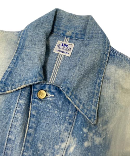 LEE（リー）LEE (リー) JOHNS (ジョンズ) エイジング加工カバーオール インディゴ サイズ:Lの古着・服飾アイテム