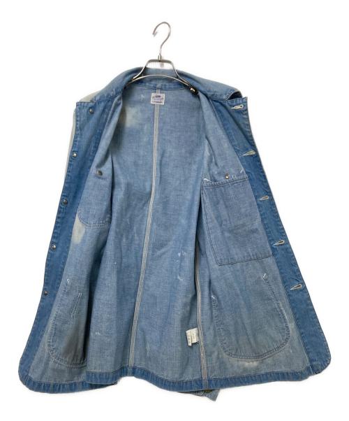 LEE（リー）LEE (リー) JOHNS (ジョンズ) エイジング加工カバーオール インディゴ サイズ:Lの古着・服飾アイテム