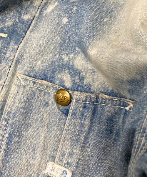 LEE（リー）LEE (リー) JOHNS (ジョンズ) エイジング加工カバーオール インディゴ サイズ:Lの古着・服飾アイテム