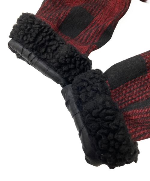 MINEDENIM（マインデニム）MINEDENIM (マインデニム) Buffalo Check Boa Ranch CT レッド×ブラック サイズ:1の古着・服飾アイテム