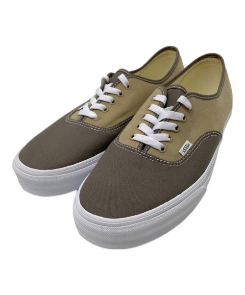 VANS（ヴァンズ）VANS (バンズ) スウェード切替ローカットスニーカー ブラウン×ベージュ サイズ:30.0cmの古着・服飾アイテム