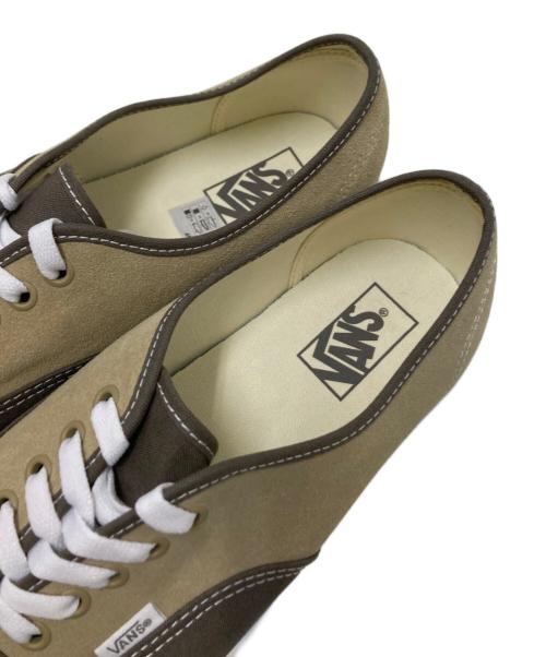 VANS（ヴァンズ）VANS (バンズ) スウェード切替ローカットスニーカー ブラウン×ベージュ サイズ:30.0cmの古着・服飾アイテム