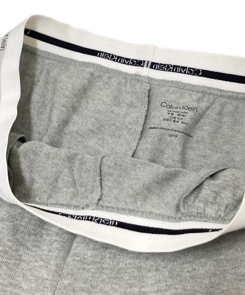 Calvin Klein（カルバンクライン）Calvin Klein (カルバンクライン) ロゴジャージーパンツ グレー サイズ:Mの古着・服飾アイテム