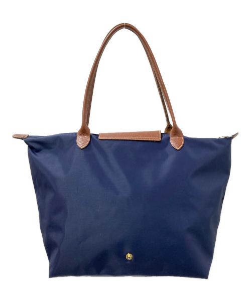 LONGCHAMP（ロンシャン）LONGCHAMP (ロンシャン) ルプリアージュトートバッグ ネイビー サイズ:下記参照の古着・服飾アイテム