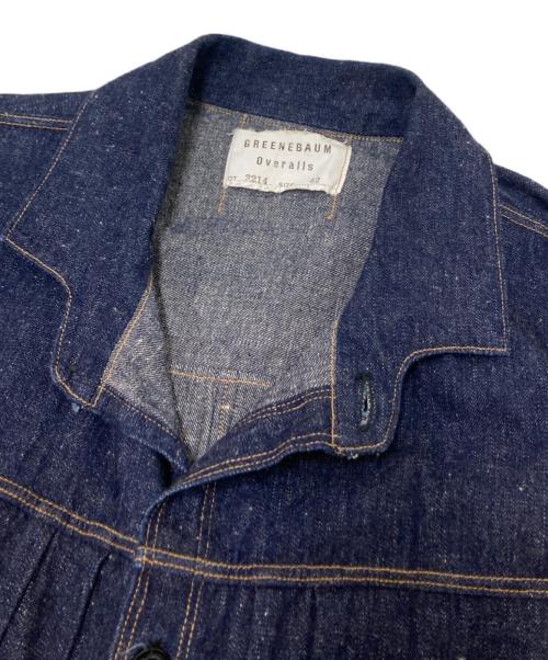 WAREHOUSE（ウエアハウス）WAREHOUSE (ウエアハウス) 1880 HEAVY LEATHER BOUND BLOUSE インディゴ サイズ:42の古着・服飾アイテム