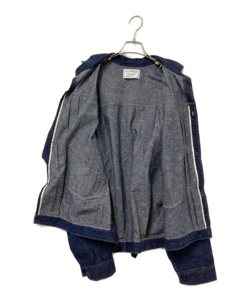 WAREHOUSE（ウエアハウス）WAREHOUSE (ウエアハウス) 1880 HEAVY LEATHER BOUND BLOUSE インディゴ サイズ:42の古着・服飾アイテム
