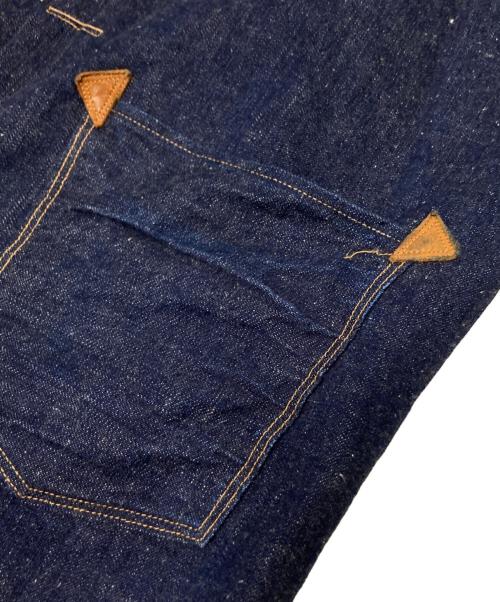 WAREHOUSE（ウエアハウス）WAREHOUSE (ウエアハウス) 1880 HEAVY LEATHER BOUND BLOUSE インディゴ サイズ:42の古着・服飾アイテム